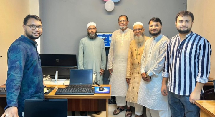 বিশ্বনাথে লামাকাজী আইটি একাডেমির উদ্বোধন